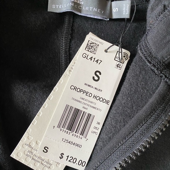 Adidas by Stella McCartney Cropped Hoodie - Picture 10 of 16